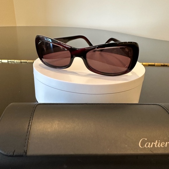 Authentic Luxury Classic Iconic Elegant Vintage Retro RARE CARTIER Sunglasses - Picture 9 of 17